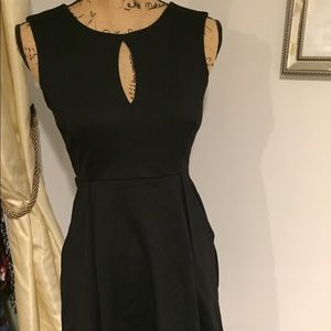 Little black dress with pockets